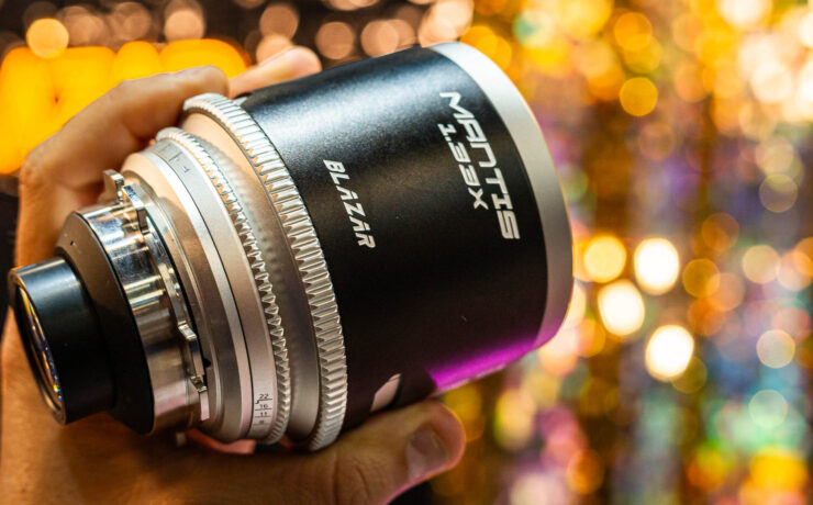 BLAZAR Mantis 1.33x Anamorphic Full-frame Lightweight Lens Series Announced