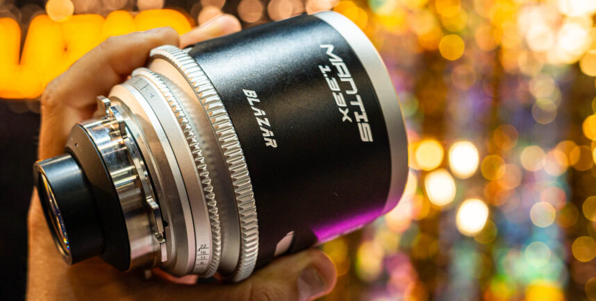 BLAZAR Mantis 1.33x Anamorphic Full-frame Lightweight Lens Series Announced
