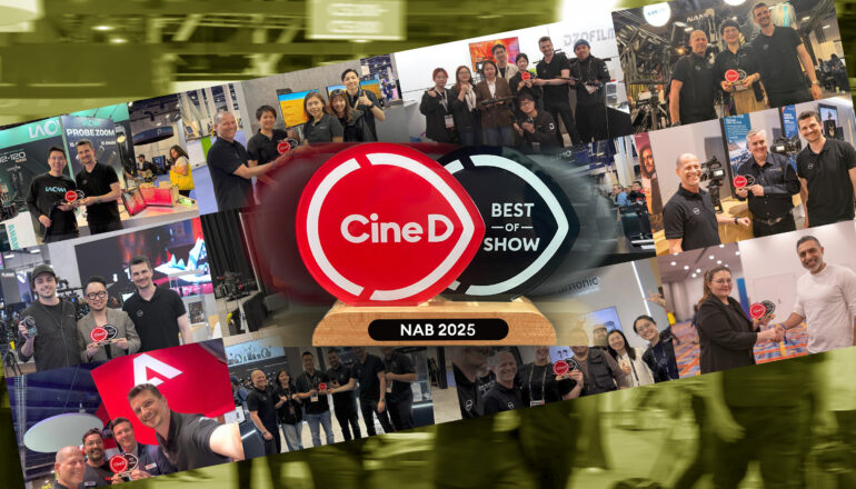 Winners Announced: CineD Best-of-Show Awards for NAB 2025