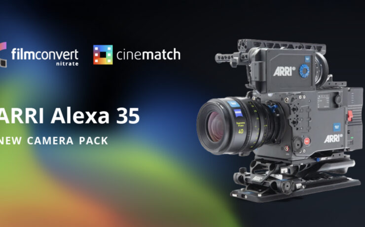 FilmConvert's CineMatch and Nitrate Now Compatible with the ARRI Alexa 35
