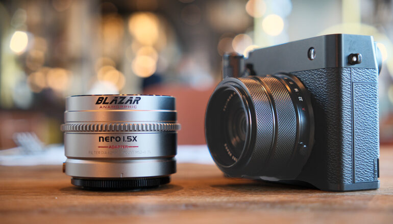 FUJIFILM GFX100RF for Anamorphic Filmmaking? Let's Give It a Try!
