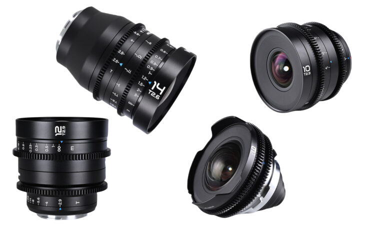 Laowa Wide-Angle Vista Vision Line Expanded with 9mm, 10mm, 12mm, and 14mm Cine Lenses