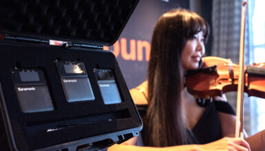 Saramonic K9 Audio System Debuts with Ultra-Wide UHF Transmission