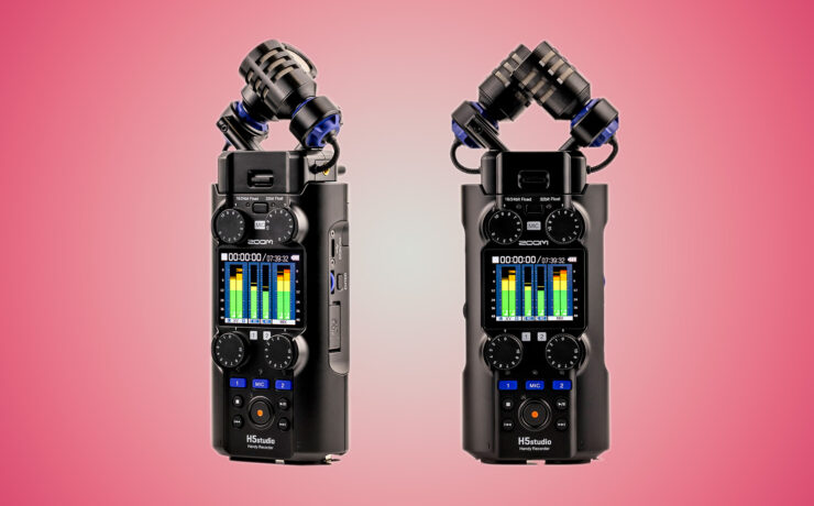 Zoom H5studio Handy Recorder Released - 32-bit Float Recording, Timecode, and Interchangeable Capsules